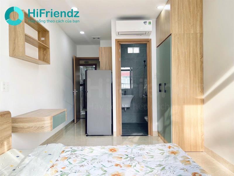 Cho thuê căn hộ quận bình thạnh full nội thất có ban công - gần đh văn lang, mỹ thuật, ngoại thương - Ảnh 3