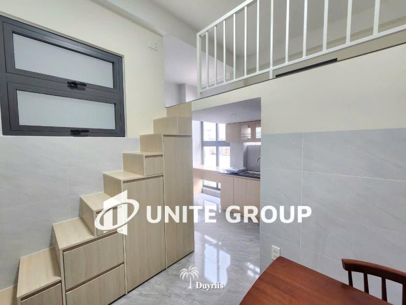 Cho thuê căn hộ quận phú nhuận có gác lửng tối ưu không gian - gần đh kinh tế, tài chính marketing, đại học mở