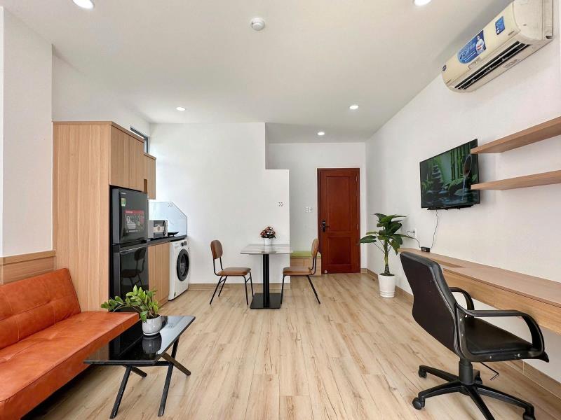 Khai trương căn hộ stduio ban công gần nhà ga t3 - etown cộng hòa - vòng xoay lăng cha cả giá chỉ từ 6tr - Ảnh 2