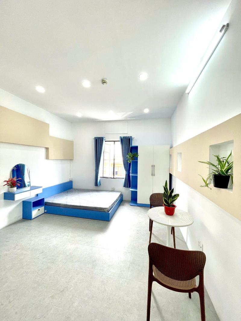Căn hộ studio mới, dt 35m2, full nội thất có cửa sổ trời, gần nhà ga t3, etown cộng hòa - hoàng hoa thám - Ảnh 2