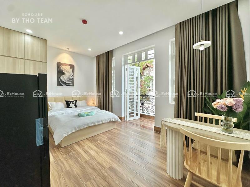 Căn hộ studio ban công - full nội thất - cửa sổ trời | ngay ngã tư bảy hiền