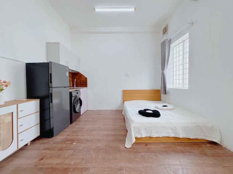 🏡 Cho thuê căn hộ 35m2 - full nội thất - máy giặt riêng - gần ngã tư hàng xanh - đinh bộ lĩnh, bình thạnh