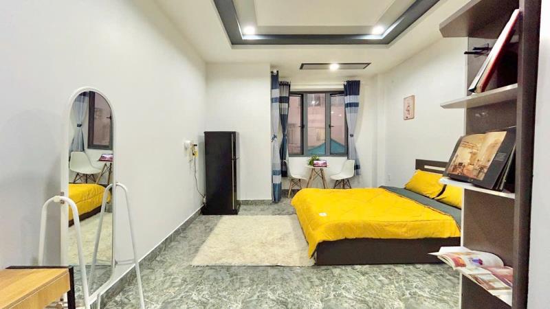 Phòng 40m² mới xinh + ban công lớn – full nội thất mới giáp q1- phan tây hồ, phú nhuận
