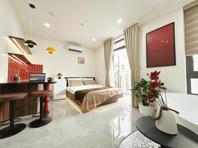 💥 Giảm 1 triệu mừng khai trương căn hộ ban công cửa sổ tiện về quận 1, bà chiểu, thang máy, hẻm xe hơi