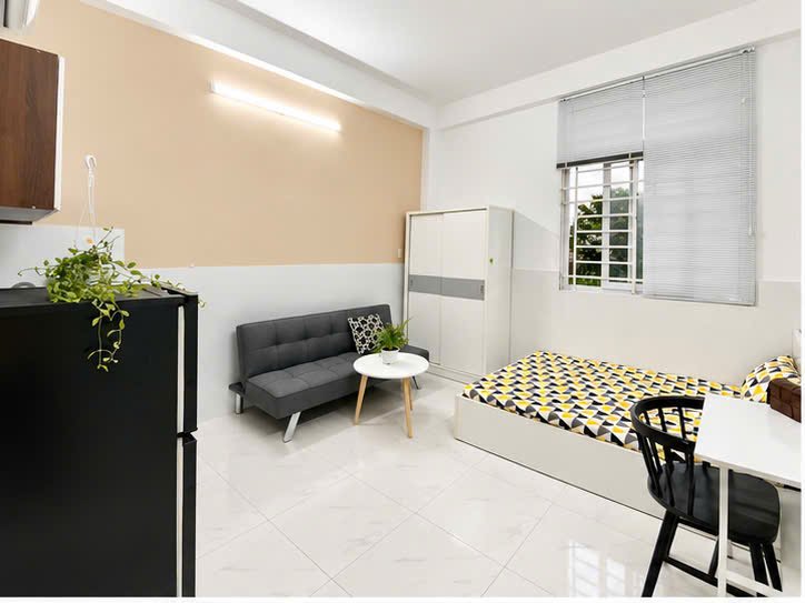 Cho thuê phòng studio cửa sổ đón nắng chỉ 5.x trung tâm bình thạnh đi đâu cũng tiện - Ảnh 3