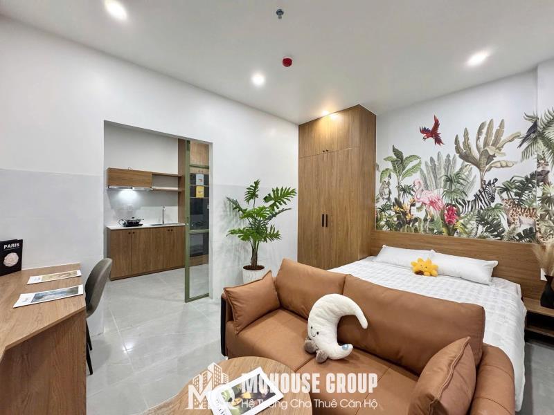 Chdv cho thuê full nội thất — tân bình — dự án mới - Ảnh 3