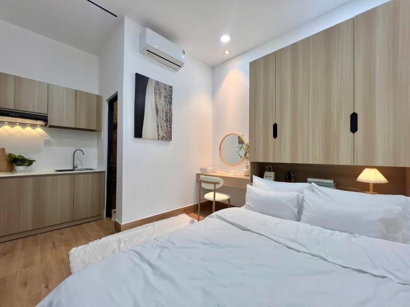 Cho thuê căn studio full nội thất 5tr5 tại nguyễn kiệm gần sân bay tân sơn nhất - Ảnh 2