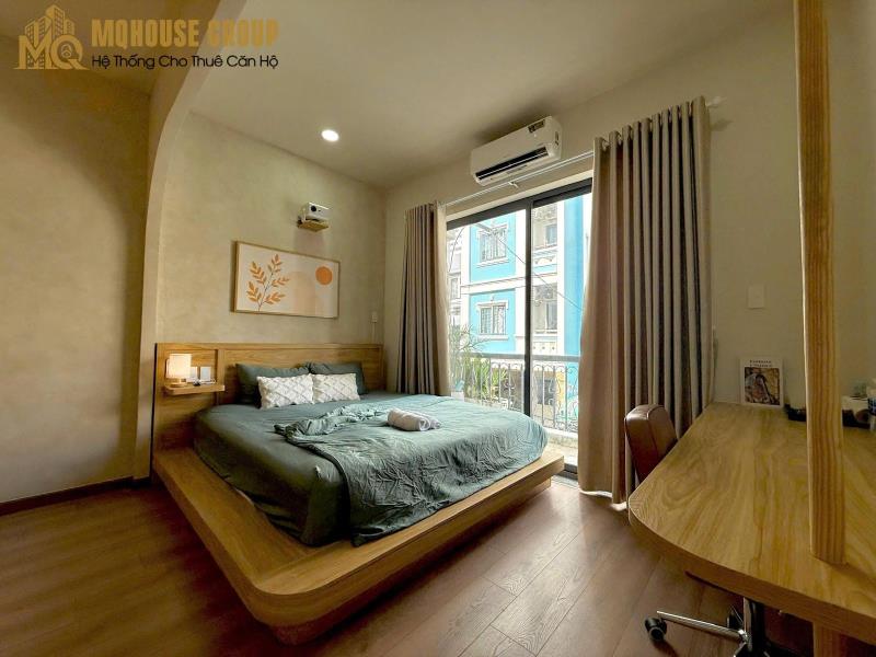 Cho thuê căn hộ studio ban công tân bình - full nội thất - gần sân bay tân sơn nhất - công viên hoàng văn thụ - nhà ga t3