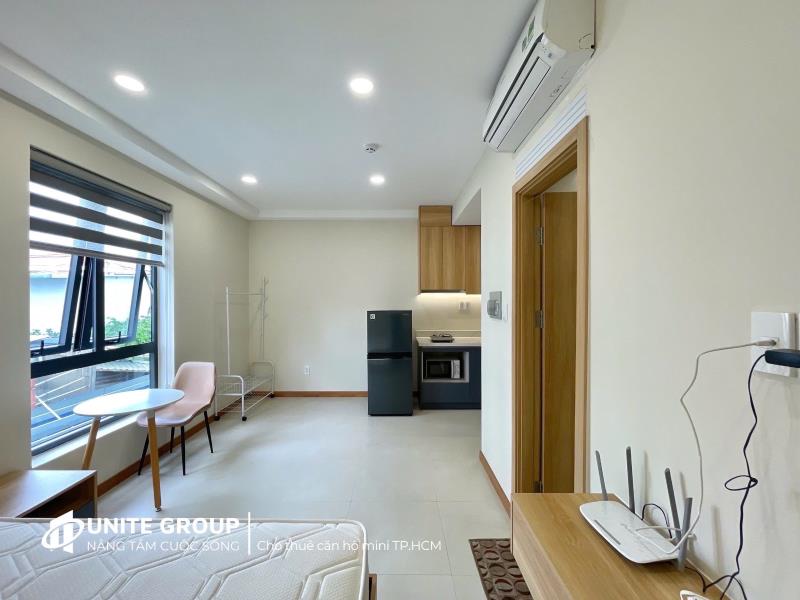 Cho thuê căn hộ, cửa sổ trời, full nội thất – gần văn lang, iuh – trần quý cáp, bình thạnh - Ảnh 2