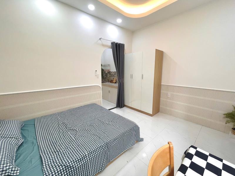 Căn hộ 1 phòng ngủ tách bếp, cửa sổ thoáng, chu văn an bình thạnh gần quận 1,3 vlu hutech - Ảnh 3