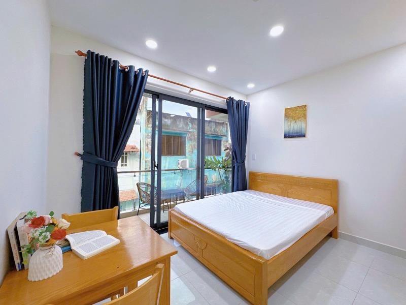 Trống sẵn căn ban công 35m2 full nội thất ánh sáng tự nhiên ngay nguyễn văn đậu gần chợ bà chiểu , phan xích long giáp quận 1,3 khu an ninh - Ảnh 3