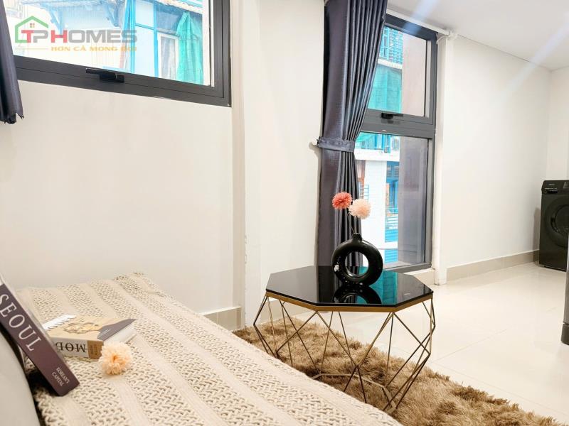 Thuê ngay căn hộ 1 trệt 1 lầu full nội thất máy giặt riêng ánh sáng tự nhiên ngay phú mỹ gần cầu thị nghè giáp quận 1,3 khu an ninh tốt , hẻm ô tô - Ảnh 2