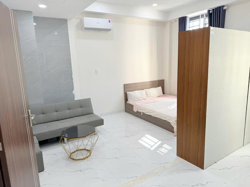 Cho thuê căn hộ cửa sổ trời sáng thoáng rộng 45m2 full nột thất ngay ngã tư hàng xanh xô viết nghệ tĩnh bình thạnh - Ảnh 4