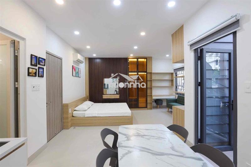 Cho thuê phòng trong khu biệt thự - hoàng diệu - phú nhuận - mới 100%
