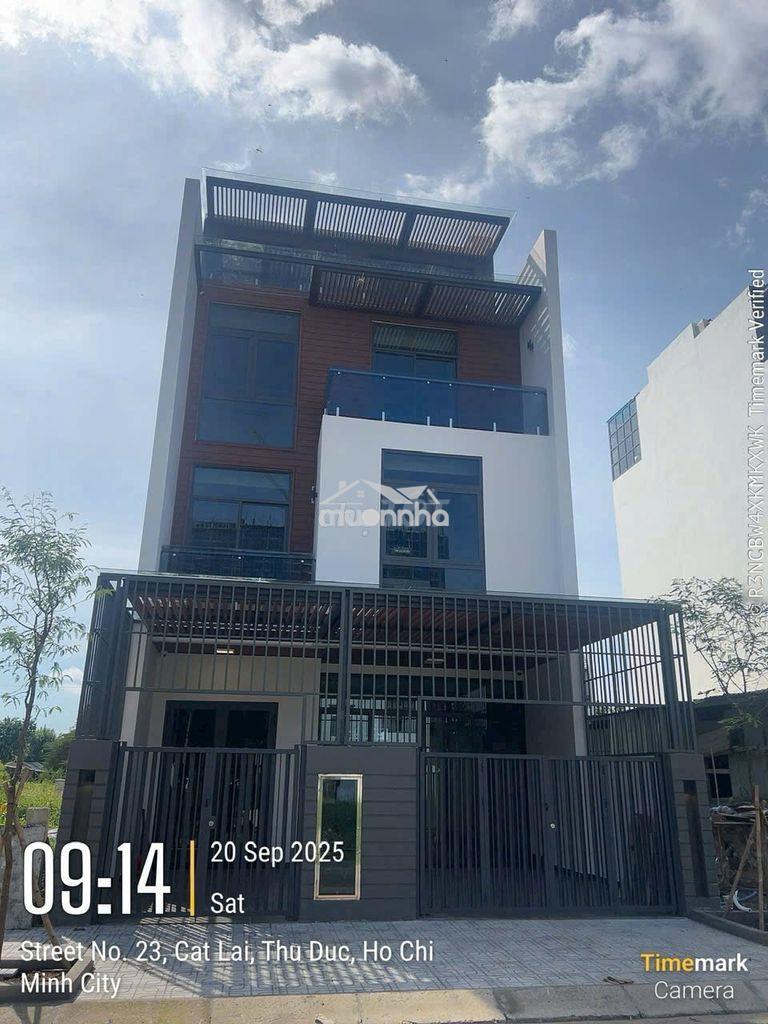 Cho thuê nhà cát lái 7x 17 gồm trệt 3 lầu giá 20tr thương lượng