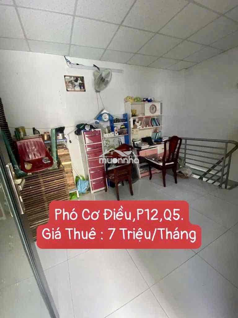 Nhà 4x4m (1lầu suốt - 1wc) hẻm 4m. phó cơ điều. q5 - Ảnh 3