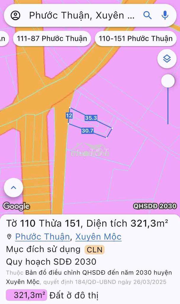Đất hồ tràm cần bán gấp - 3
