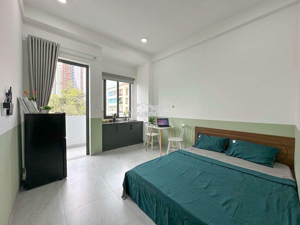 Studio ban công - full nội thất đẹp - gần sala, cầu bason - Ảnh 2