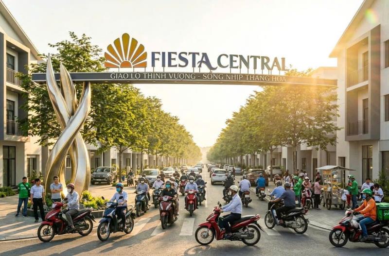 Nhà phố fiesta central – đánh thức tiềm năng, kiến tạo phố thương mại   - Ảnh 4