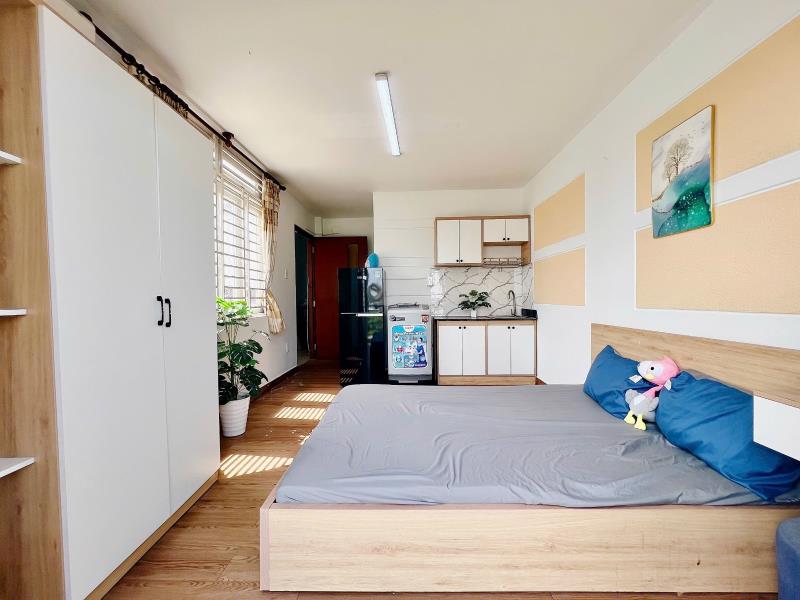 Cho thuê phòng trọ ban công, thang máy – studio 40m² bình lợi, bình thạnh – gần phạm văn đồng và bến xe miền đông - Ảnh 3