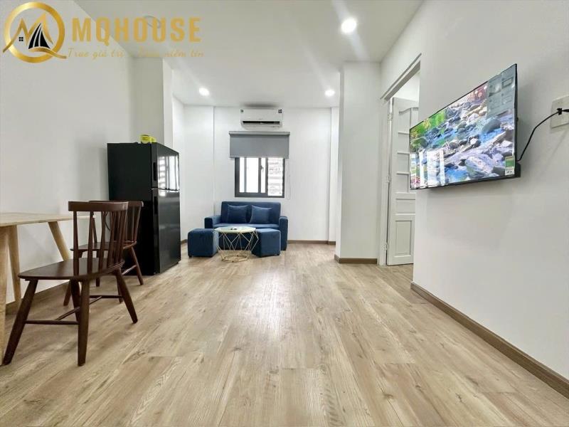 Cho thuê 1pn ban công 45m2 full nội thất ngay chợ bà chiểu - ngã tư hàng xanh - đại học hồng bàng - uef - hutech - Ảnh 3