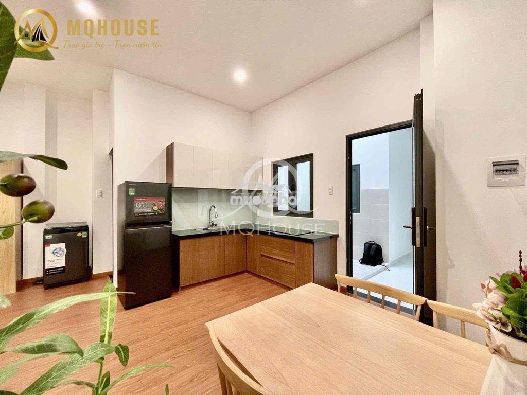 Căn hộ tách bếp 40m2 máy giặt riêng - full nội thất tại hoà bình - 4