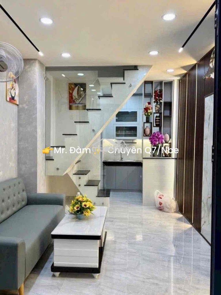 3,1 tỷ ( tl ) - nhà thi đấu q7 - trệt lầu 2pn - 2wc - 2