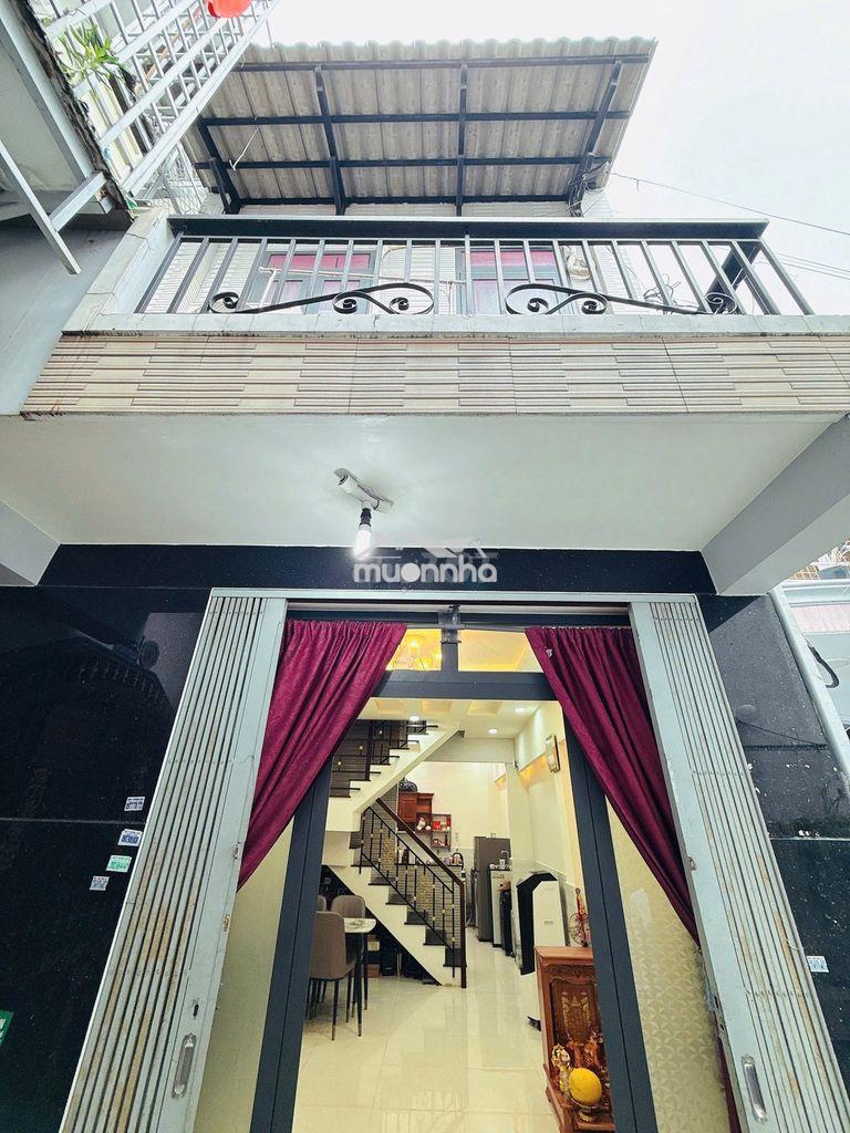 Bán nhà sạch mới hẻm 166 đường dương bá trạc p2 q8  - Ảnh 2