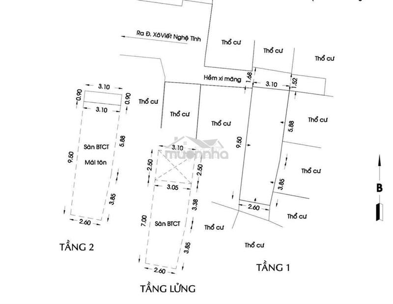Bán nhà mới gần hàng xanh 4.99 tỷ