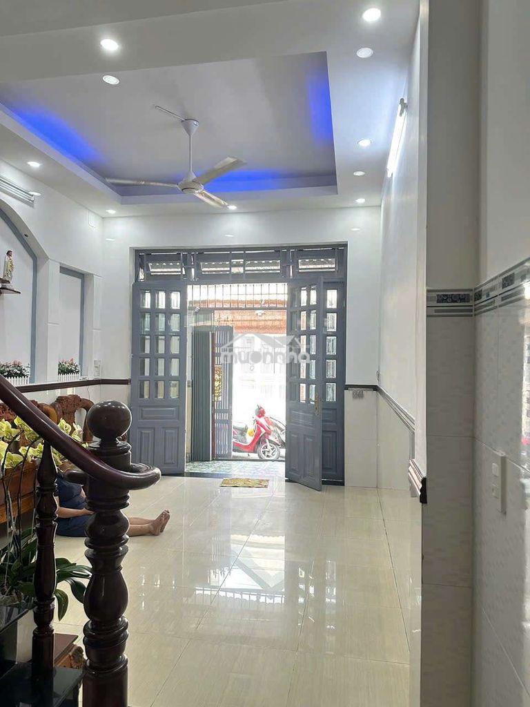 Full nội thất 4x17 trệt 2 lầu 3pn sân thượng tch10 hẻm thông 5m - Ảnh 4