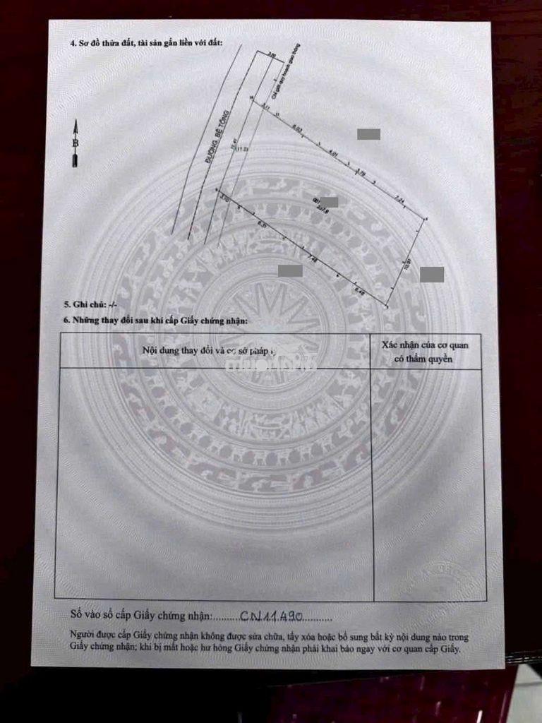 Nhà trọ 258m ngang 11.4m kdc gần bigc go dĩ an vào 800m - 4