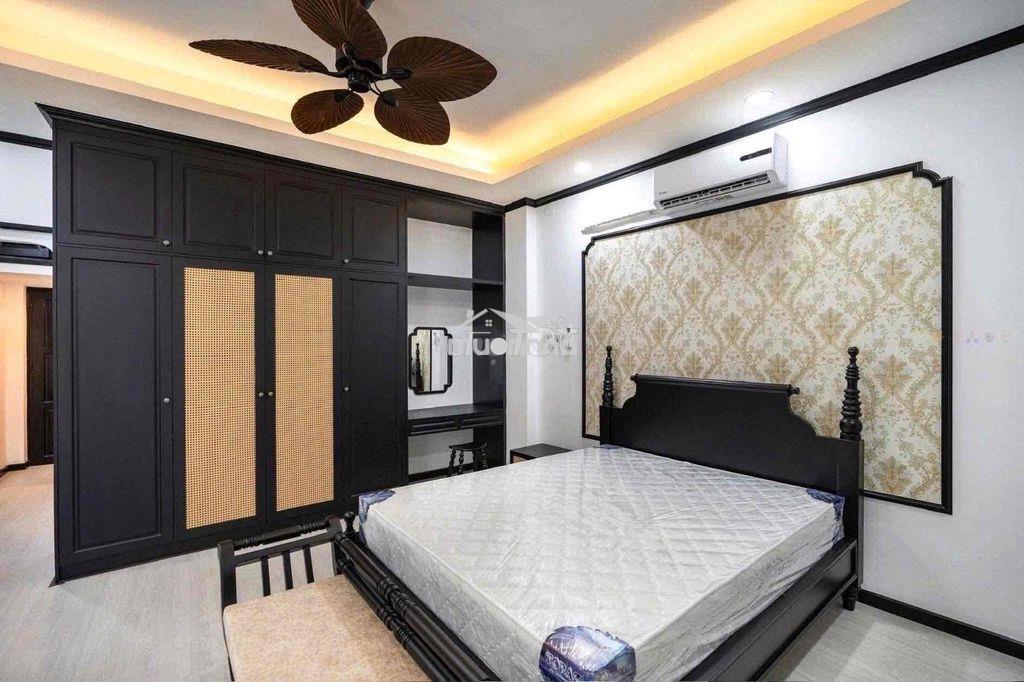 Căn hộ 1 phòng ngủ - thiết kế tone trắng đen - bancol cửa sổ đầy đủ - 2