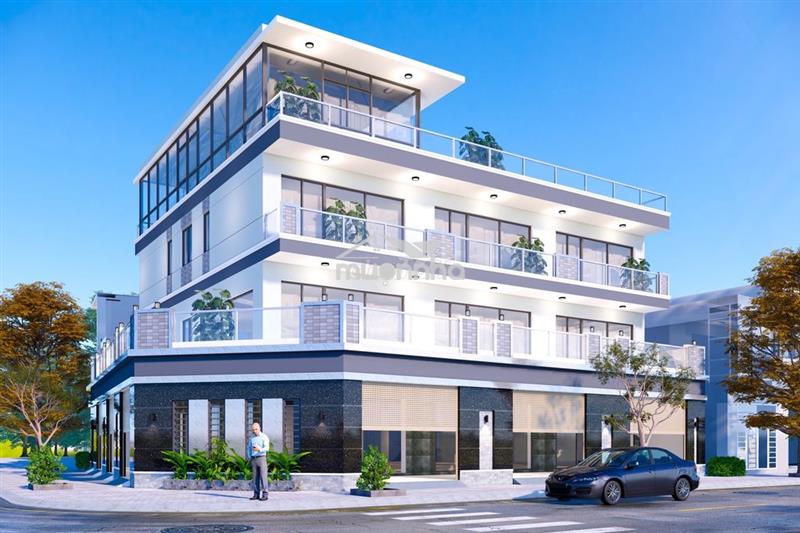 Cho thuê nhà góc 2 mặt tiền 21x21m - mới xây - có thang máy - 1406m²