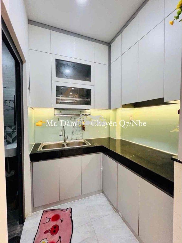 3,1 tỷ ( tl ) - nhà thi đấu q7 - trệt lầu 2pn - 2wc - 3