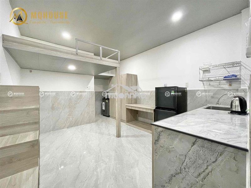 Căn hộ có gác giá rẻ -full nội thất mới keng máy giặt riêng