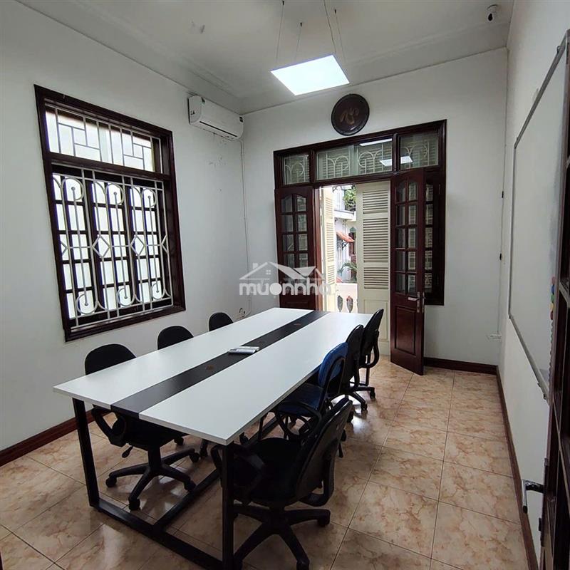 Cho thuê phòng làm việc 18m2 đội cấn, có khu cafe, phòng họp riêng