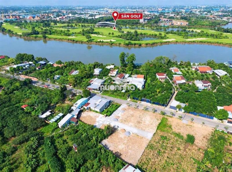 Đất mặt tiền đường nhựa 20 mét-view sông thoáng mát - gần biên hòa