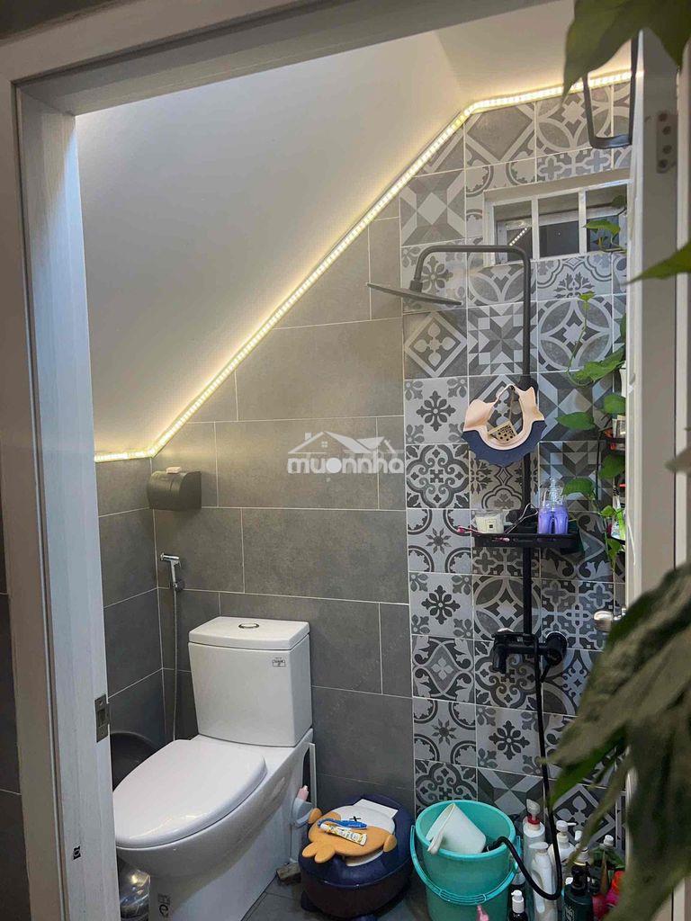 Có căn full nt dt 4*15 trệt lầu 2pn 2wc full nói thất h 3 gác gan ch - Ảnh 4