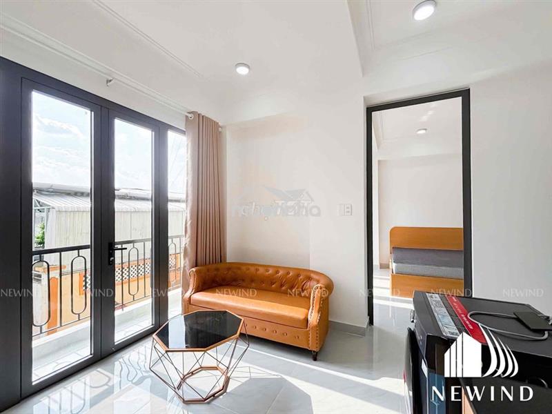 Cho thuê căn hộ 1pn ban công huỳnh tấn phát full nội thất