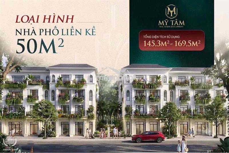 Nhà phố liền kề vinhomes sài gòn park 50m² – 4 tấm – chỉ 2,6 tỷ