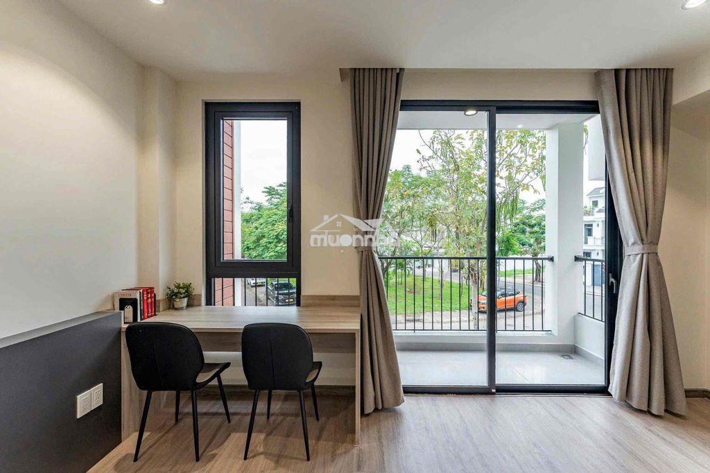 Căn hộ cho thuê studio ban công full nội thất hiện đại huyện nhà bè - Ảnh 2