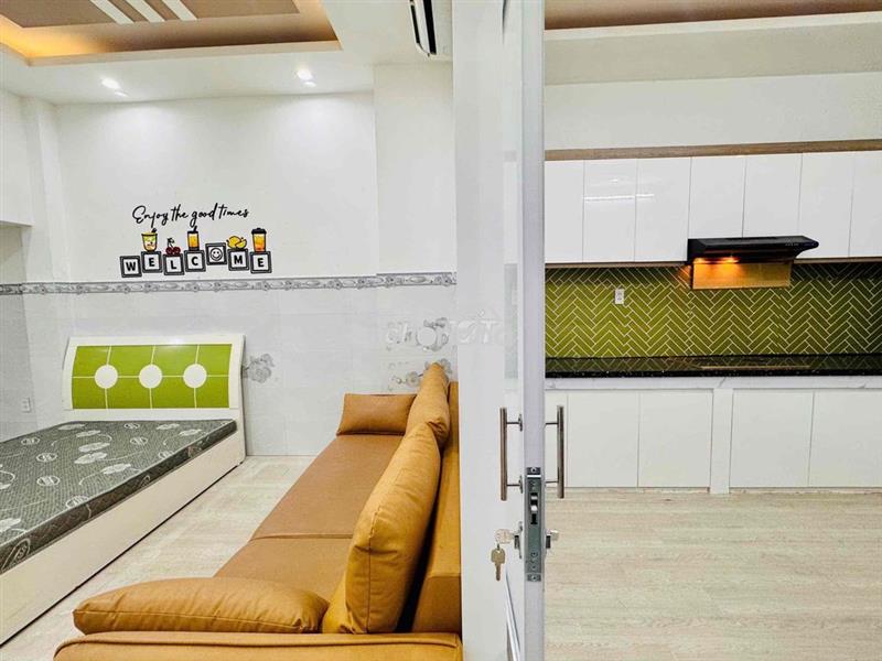 Cho thuê nhà 1pn tách bếp nội thất đẹp, yên tĩnh, riêng tư