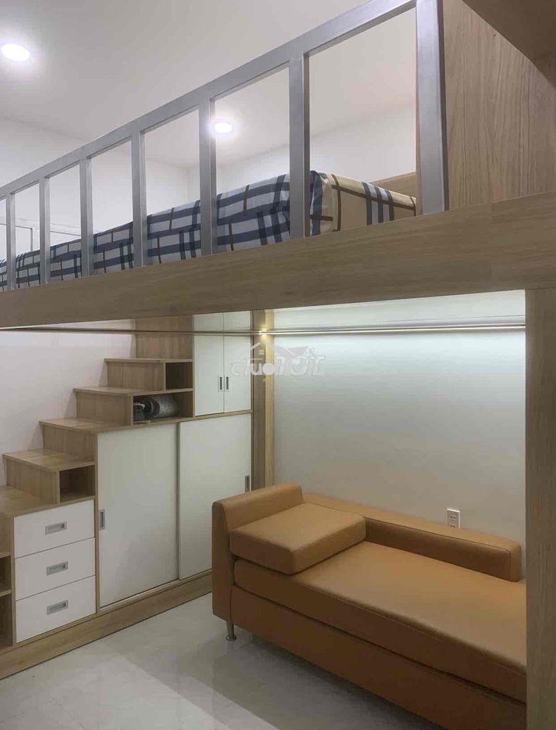 Phòng duplex bắc hải q10, thang máy, free xe máy