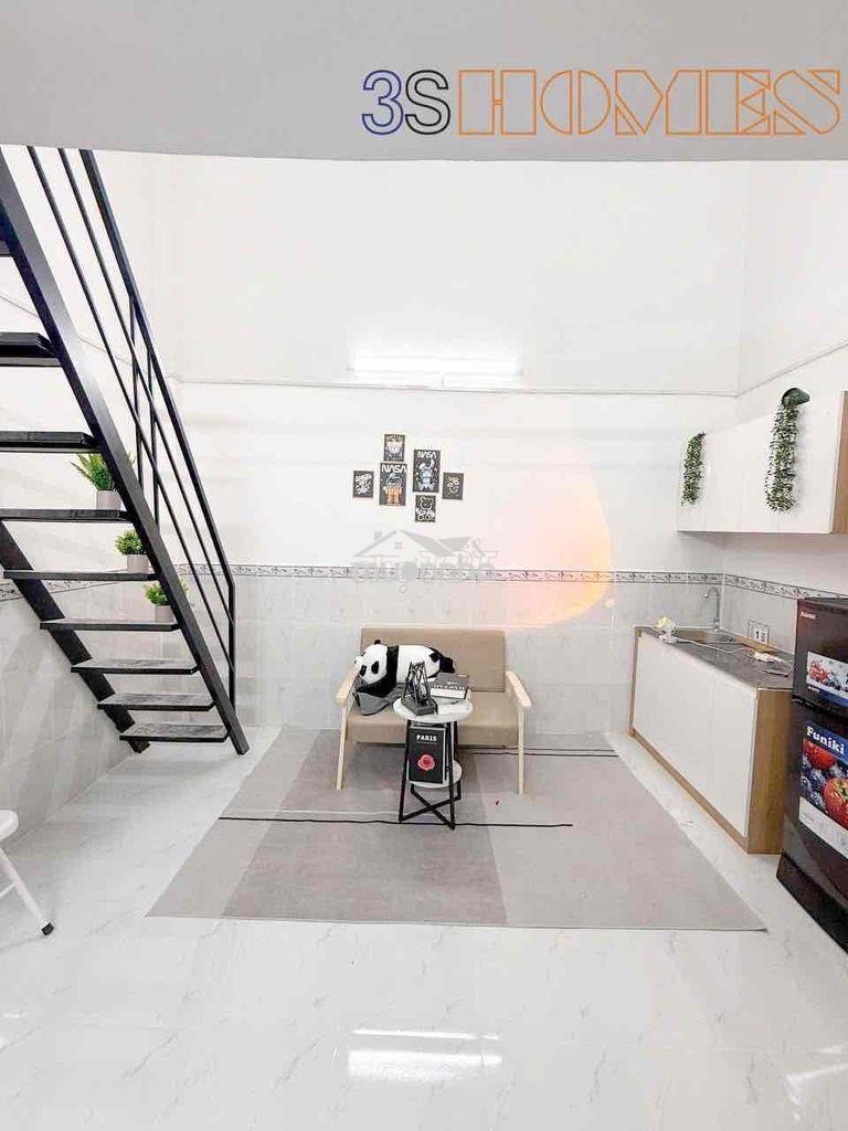 Cho thuê 1 trệt 1 lầu 45m2 ban công nhà mới - tiện nghi - bình trị đôg - Ảnh 4