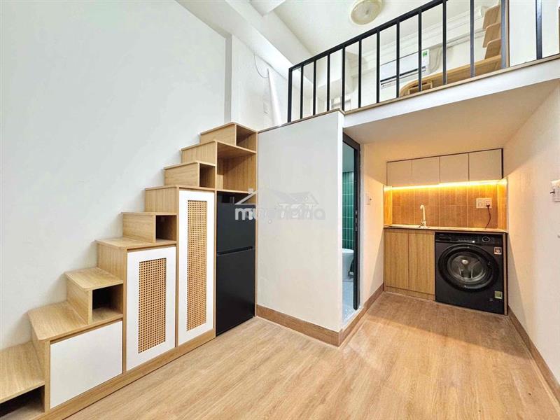 Phòng gác sẵn nội thất mới keng tân bình - trường chinh