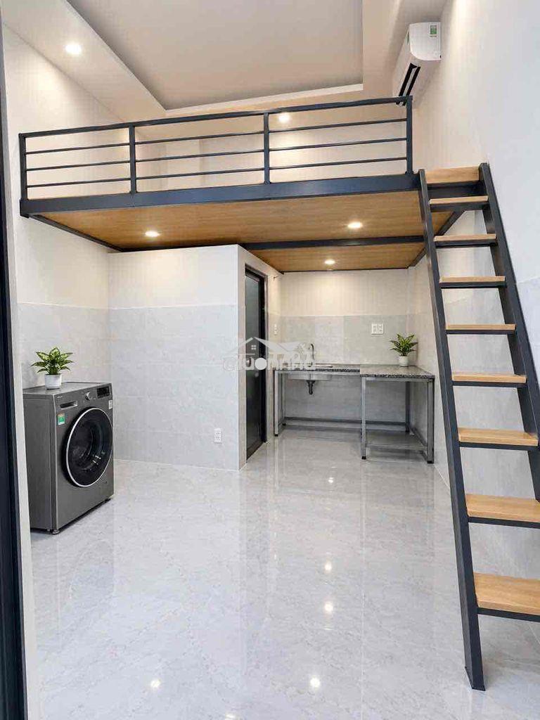 Phòng trọ mới xây - điện nhà nước - có m lạnh + m giặt riêng phòng