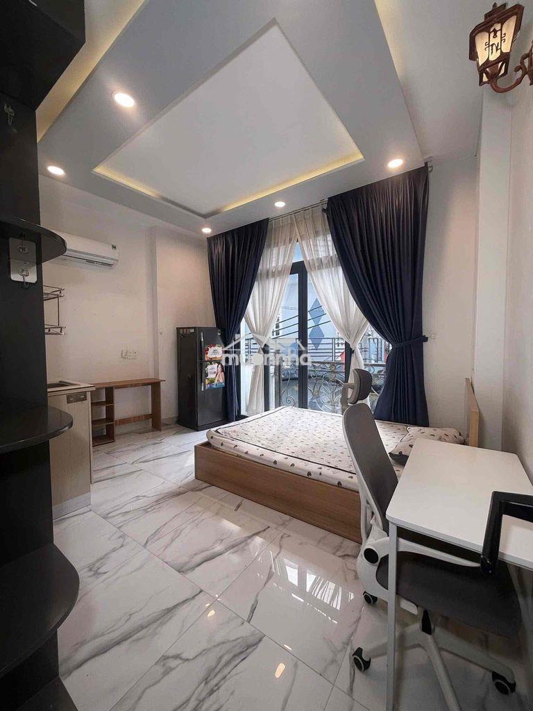 Căn hộ studio ban công, full nội thất, ngay khu phố phan xích long - Ảnh 2