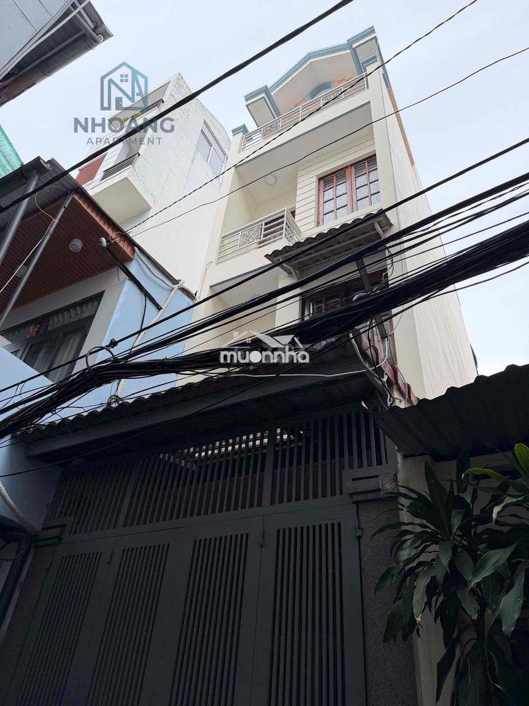 Cho thuê nnc 1trệt + 3 lầu +st, 4pn 3wc full nội thất ngay thành thái