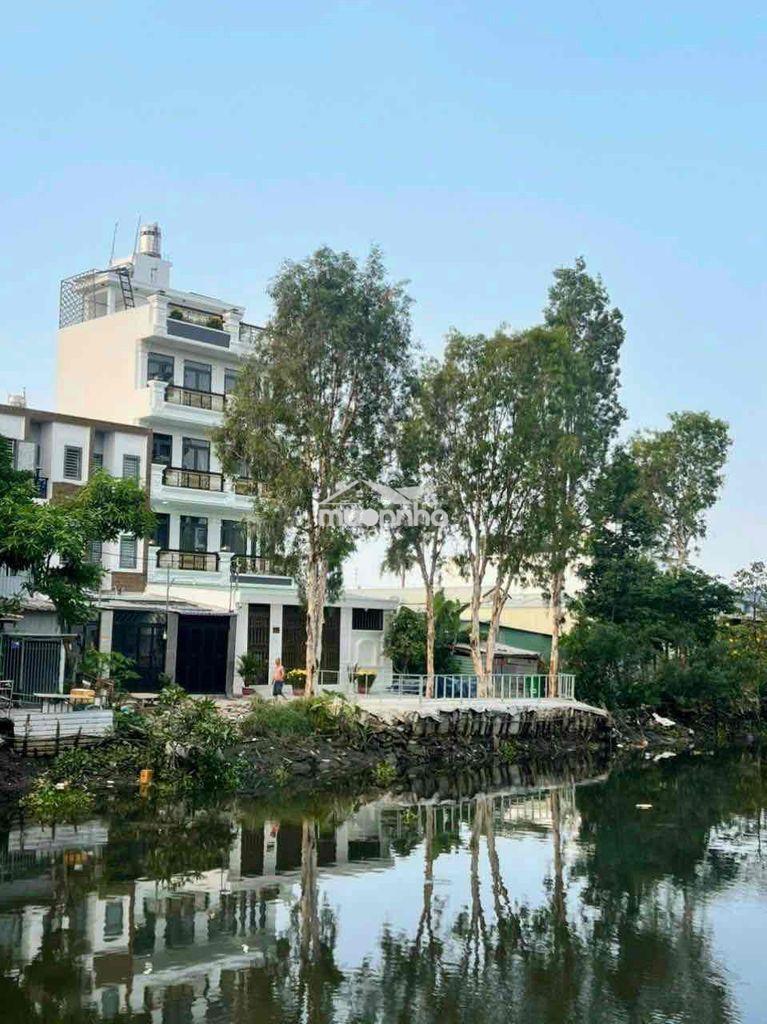 Thạnh xuân 43 - 2,180 tỷ- nhà mặt tiền sông - sổ hồng - 3*13m - Ảnh 4