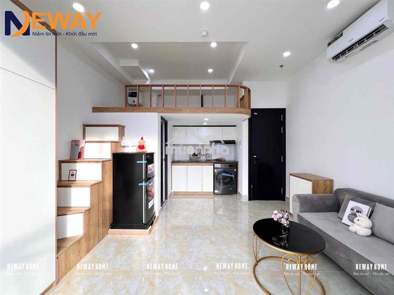 Duplex ban công - full nội thất - ngay gần đầm sen